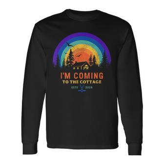 I'm Coming To The Cottage Lgbtq Colors Vintage Long Sleeve T-Shirt - Thegiftio UK