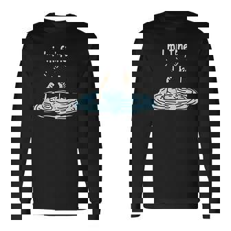 I'm Fine Thumbs Up Two Like Hand Sarcasm Humor Graphic Long Sleeve T-Shirt - Thegiftio