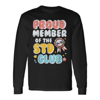 Inappropriate Proud Member Of Club Humor Joke Women Long Sleeve T-Shirt | Seseable FR