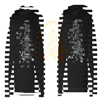 Incan Warrior South America Peru Peruvian Inca Empire Long Sleeve T-Shirt - Thegiftio