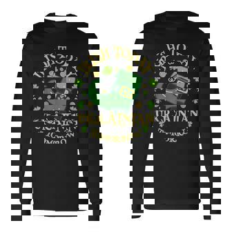 Irish Today ウクライナ Tomorrowt Patrick's Day 長袖Tシャツ - Kawaiitshirt
