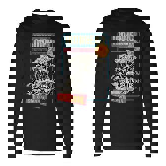 Ironhead Old School Hd Pin Up Retro Motorcycle Sportster Hot Long Sleeve T-Shirt | Seseable UK