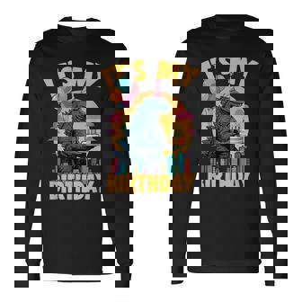 It's My Birthday Kaiju Birthday Party Japan Monster Long Sleeve T-Shirt | Seseable FR