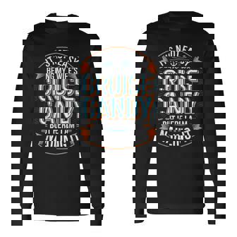 It's Not Easy Being My Wife's Cruise Candy Husband Long Sleeve T-Shirt - Thegiftio