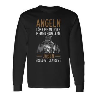 Jäger Angler Jagd Angelpruch Langarmshirts - Geschenkecke