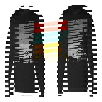 Jardinería Retro Cortar El Césped Jardinero Huerto Camiseta de manga larga - Regaloses