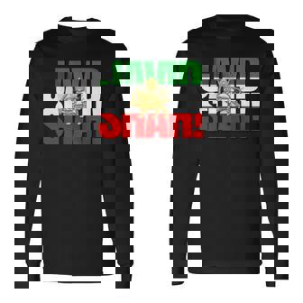 Javidhah イラン国旗 ペルシャパフラヴィー ライオンと太陽 長袖tシャツ 長袖Tシャツ - Kawaiitshirt