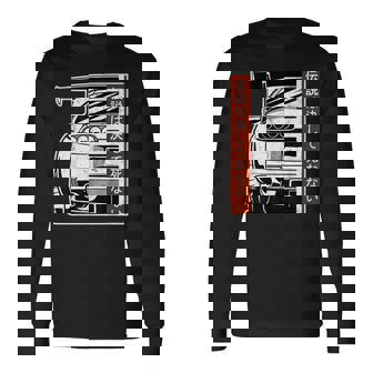 JDM Japan Motorsport Tuning Car Legend 90s Long Sleeve T-Shirt | Mazezy