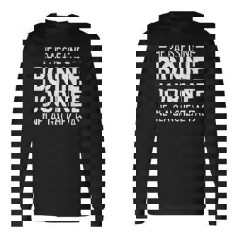 Je Passe Une Bonne Journée Humour Jeuis De Bonne Humeur T-shirt à manches longues - Cadeauxyz