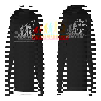 Je Peux Pas J'ai Basket Cadeau Joueur De Basket Évolution T-shirt à manches longues - Cadeauxyz