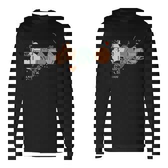 Jesus Dogs & Coffee Christian Jesus Dog Mom Women Long Sleeve T-Shirt - Thegiftio