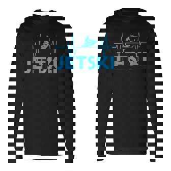 Jetski Water Motorbike Waverunner Splash Lake Ride Sports Long Sleeve T-Shirt | Mazezy