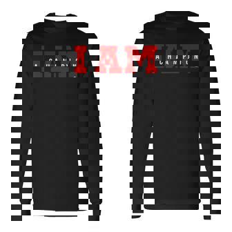 Jeuis Un Champion T-shirt à manches longues - Cadeauxyz