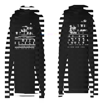 Jiu Jitsu Cinturón Negro De Ajedrez Artes Marciales Mixtas Camiseta de manga larga - Regaloses