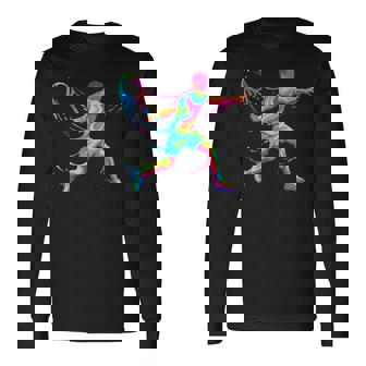 Joueur De Tennis Homme Enfant Garçon T-shirt à manches longues - Cadeauxyz