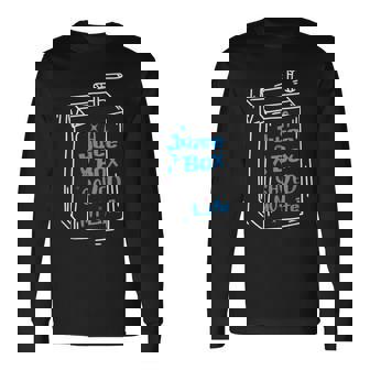 A Juice Box Saved My Life Diabetes Awareness T1d Long Sleeve T-Shirt | Seseable CA