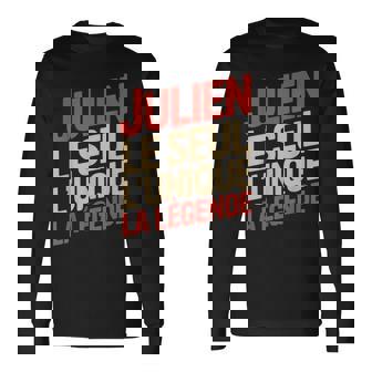 Julien Homme Humour Idée Cadeau Humoristique Drôle T-shirt à manches longues - Cadeauxyz