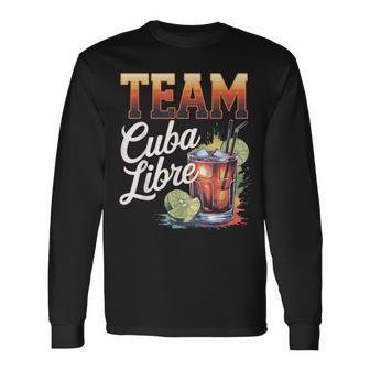 Junggesellinnenabschied Team Cuba Libre Cocktail Für Barkeeper Langarmshirts - Geschenkecke
