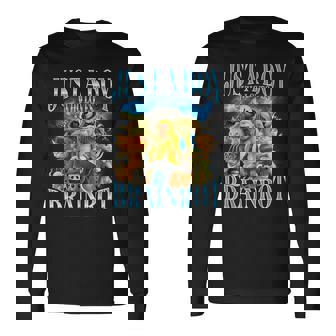 Just A Boy Who Loves Italian Brainrot Long Sleeve T-Shirt | Seseable FR