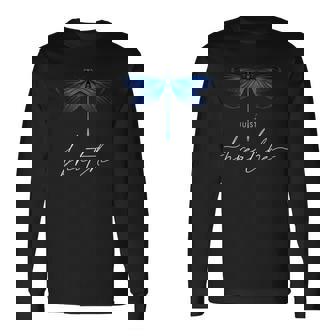 Just Libellule Tatouage Pour L'été Breathe Méditation Yoga T-shirt à manches longues - Cadeauxyz