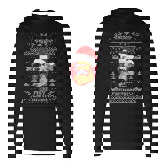 Karl Marx Merry Christmarx Christmas Maglietta a maniche lunghe - Novitaregali