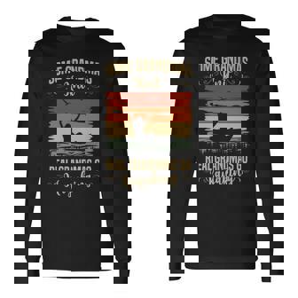 Kayaker Real Grandmas Go Kayaking Rafting Canoeing Long Sleeve T-Shirt | Mazezy