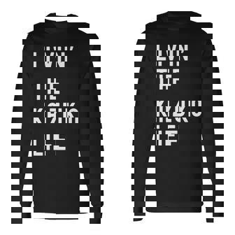 Kazuko の人生を生きている Kazuko 長袖tシャツ 長袖Tシャツ - Kawaiitshirt