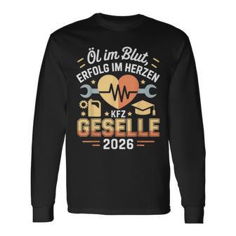 Kfz Azubi Ausbildung Bestandene Gesellenprüfung Geselle 2026 Langarmshirts - Geschenkecke