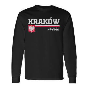 Krakow Poland Polska Camiseta de manga larga - Regaloses