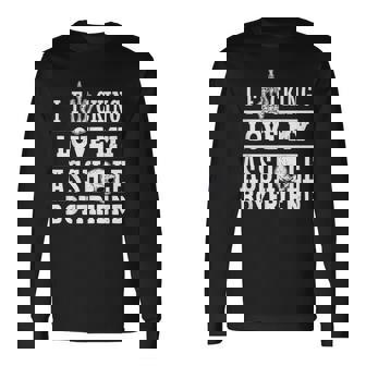 L Funking Love My Asshole Boyfriend Long Sleeve T-Shirt - Thegiftio