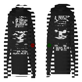 La Piscine M'appelle Natation Nageur Nager Piscine Humour T-shirt à manches longues - Cadeauxyz