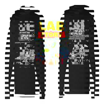 Lab Story Cute Science Laboratory Diagnostic Lab Week 2026 Long Sleeve T-Shirt - Monsterry