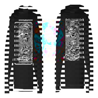 My Last Flying Fuck Tarot Card Long Sleeve T-Shirt | Mazezy