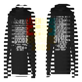 Légendaire Depuis Novembre 2000 Cadeau Anniversaire 24 Ans T-shirt à manches longues - Cadeauxyz