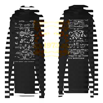 Legendes Est Né En Janvier 1973 50E Anniversaire T-shirt à manches longues - Cadeauxyz