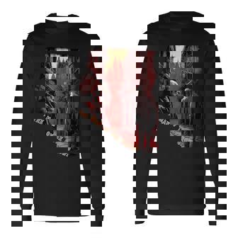 L’Homme Des Foules D’Edgar Allan Poe T-shirt à manches longues - Cadeauxyz