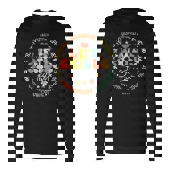 Life Skills Team Be Kind School Life Skills Teacher Squad Long Sleeve T-Shirt | Mazezy