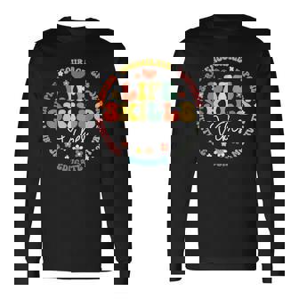 Life Skills Vibes Team Be Kind School Life Skills Teacher Long Sleeve T-Shirt | Mazezy