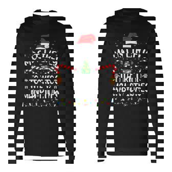 Most Likely To Take Too Many Pictures Matching Family Xmas Long Sleeve T-Shirt | Seseable UK