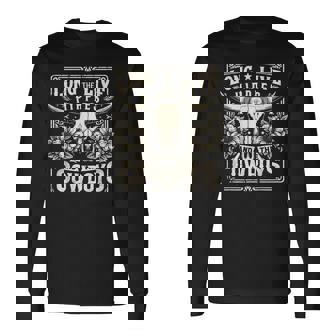 Long Live The Hippies And The Cowboys Country Long Sleeve T-Shirt - Thegiftio