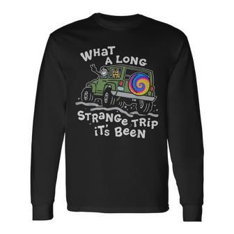 What A Long Strange Trip It's Been Long Sleeve T-Shirt - Thegiftio UK
