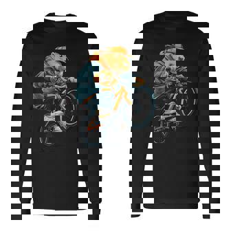 Look De Capibara Genial Con Bicicleta Para Niños Y Niñas Camiseta de manga larga - Regaloses