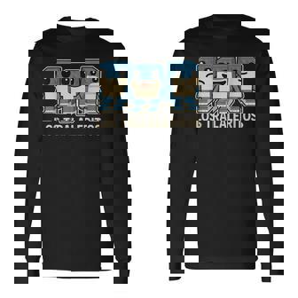 Los Traleritos Gen Alpha イタリアブレインロットゲームミーム 長袖Tシャツ - Kawaiitshirt