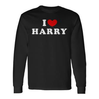 I Love Harry I Love Harry Long Sleeve T-Shirt - Thegiftio UK