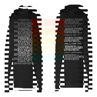 Love Heart Bruno Retrotyle Bruno Lover Heart 長袖Tシャツ - Kawaiitshirt