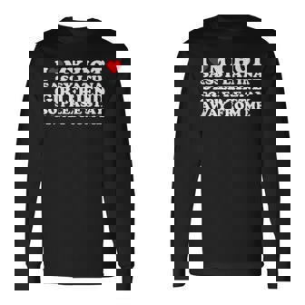 I Love My Hot Sassy Latina Girlfriend So Please Stay Away Long Sleeve T-Shirt - Thegiftio