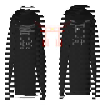 I Love Japanouvenirs Motif Monument Japonais Manche Longue T-shirt à manches longues - Cadeauxyz