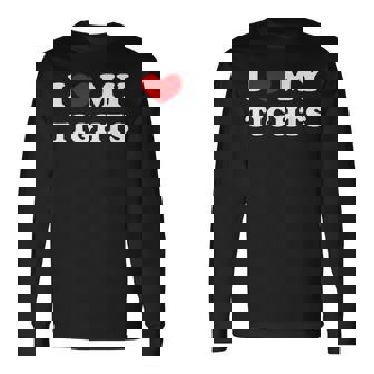 I Love My Tights タイツが大好き 長袖Tシャツ - Kawaiitshirt