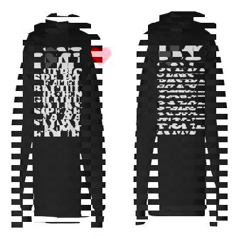 I Love My Super Hot Beautiful Girlfriend So Please Stay Away Long Sleeve T-Shirt | Mazezy