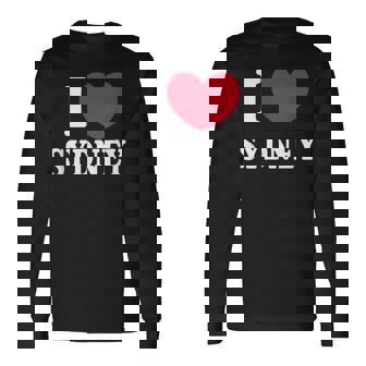 I Loveydney シドニーが大好き 長袖Tシャツ - Kawaiitshirt